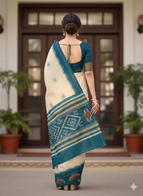 Women_Geometric_Border_Saree
