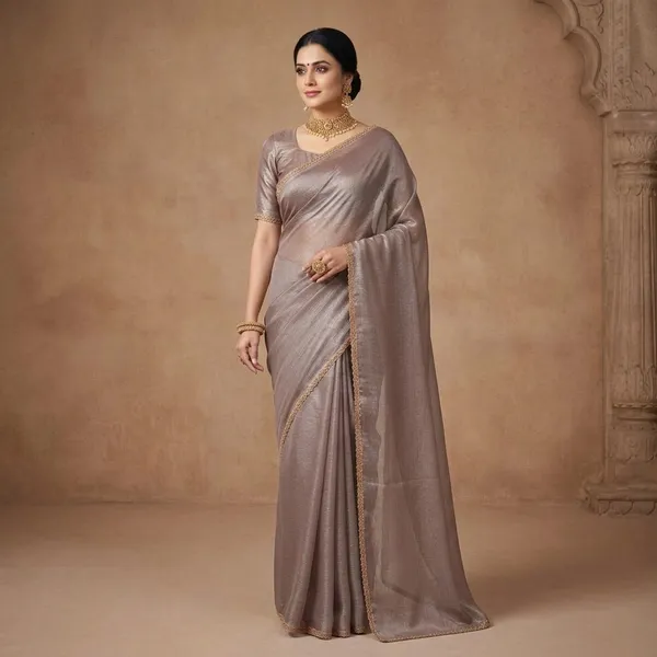Saree_With_Gold_Border
