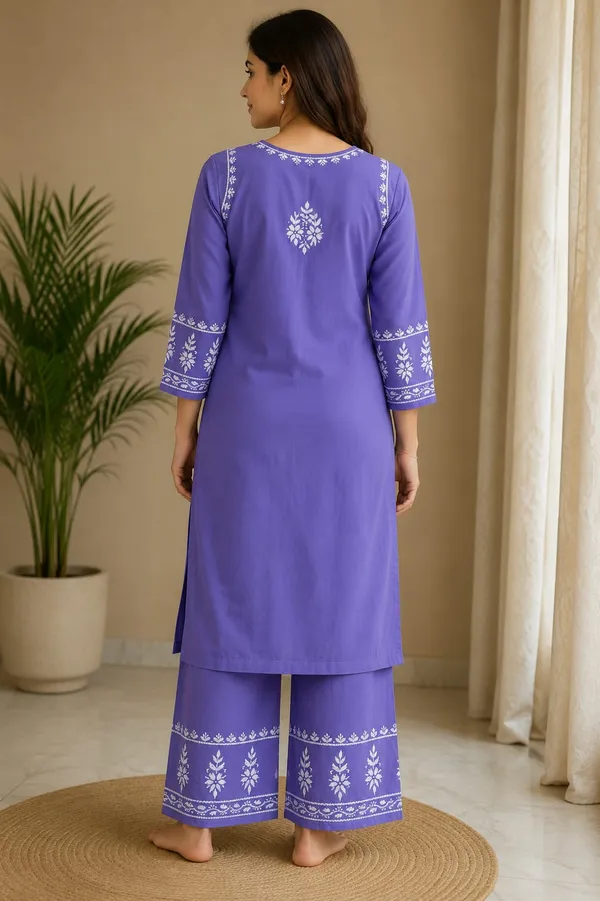 Purple_Rayon_Chikankari_Co-ord_Set_For_Women