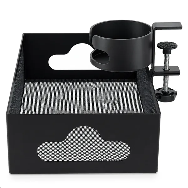 360°_Swivel_Storage_Caddy_with_Drawer_&_Cup_Holder