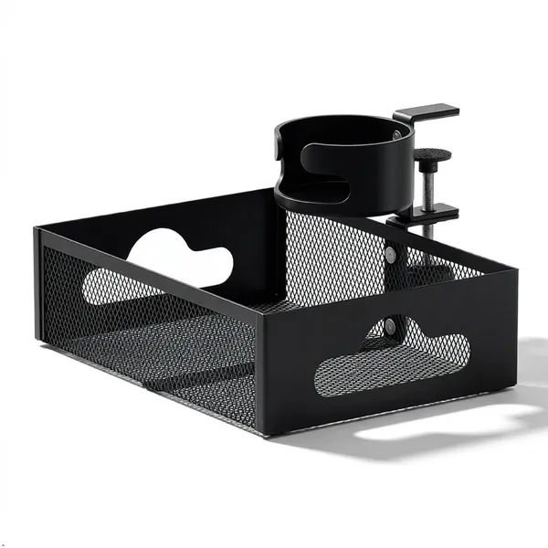 360°_Swivel_Storage_Caddy_with_Drawer_&_Cup_Holder