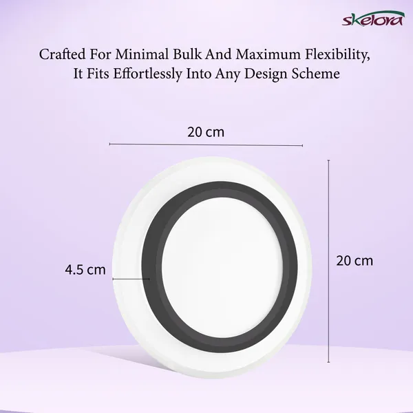 Acrylic_Iron_Modern_Round_Flush-Mount_Downlighter_Ceiling_Light_Black