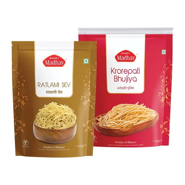 Bikaneri_Bhujia_&_Ratlami_Sev_Combo_|_800G_(400G_x_2_packs)_|_Handmade_with_No_Palm_Oil
