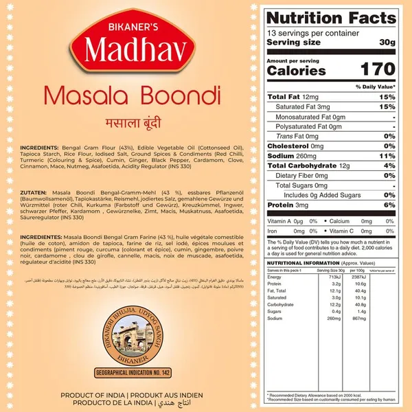 Plain_Boondi_|__800G_(400G_x_2_packs)_|_Handmade_with_No_Palm_Oil