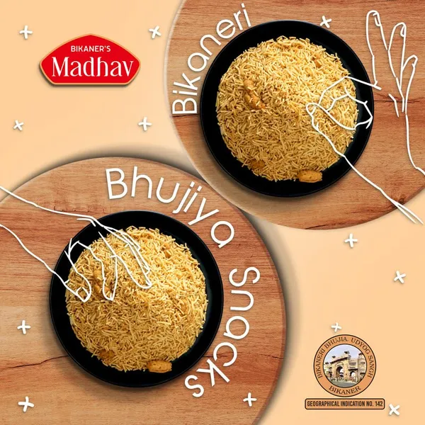 Bikaneri_Bhujiya_And_Jhal_Chana_Chur_Mix_|__Combo_pack_800G_(400_G_x_2)_|_Handmade_with_No_Palm_Oil