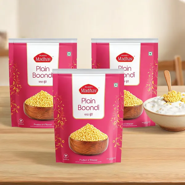 Madhav_Plain_Boondi_|_Perfect_For_Raita_|_1.2_Kg_)400_G_X_3_packs)_|_Handmade_with_No_Palm_Oil