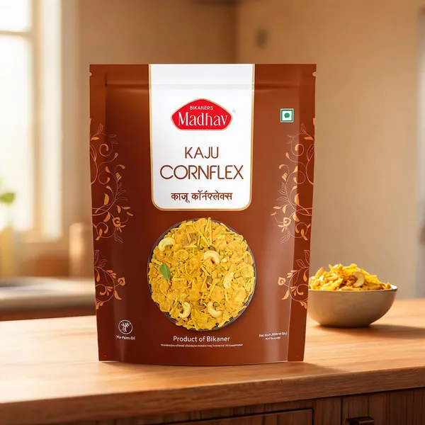Kaju_Cornflakes_Namkeen_|__350G_|_Handmade_with_No_Palm_Oil