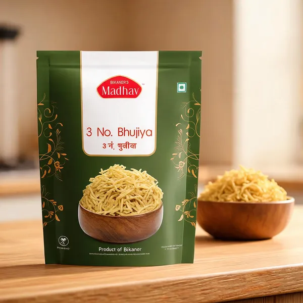Bikaneri_Bhujia_|__1.6_kg_(400_g_x_4_packs)_|_Handmade_with_No_Palm_Oil