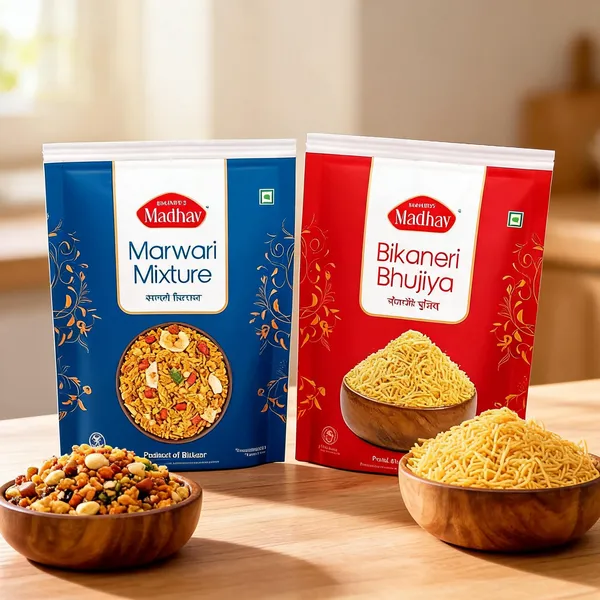 Bikaneri_Bhujia_&_Marwari_Mixture_Combo_|_800G_(400_G_x_2_packs)_|_Handmade_with_No_Palm_Oil