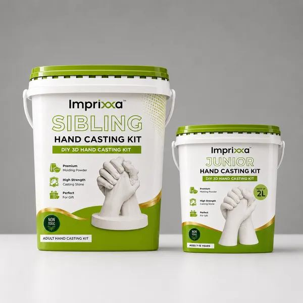 Sibling_And_Junior_Hand_3D_Diy_Casting_Kit