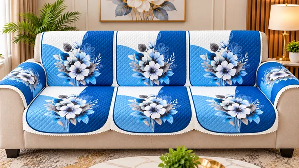 16_Piece_Blue_Floral_Quilted_Sofa_Cover_Set_with_Handle_Covers_for_3+1+1_Sofa_Set_|_Premium_Padded_Sofa_Seat_&_Back_Covers_|_Anti-Slip_Furniture_Protector