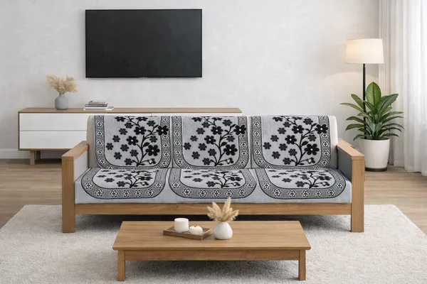 Samstyle_Black_Berry_Sofa_Cover_Pack_Of_5