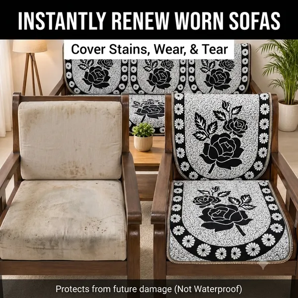Samstyle_Black_Rose_Sofa_Cover_Pack_Of_5