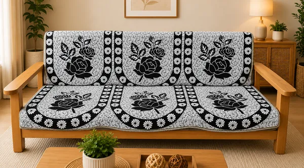 Samstyle_Black_Rose_Sofa_Cover_Pack_Of_5