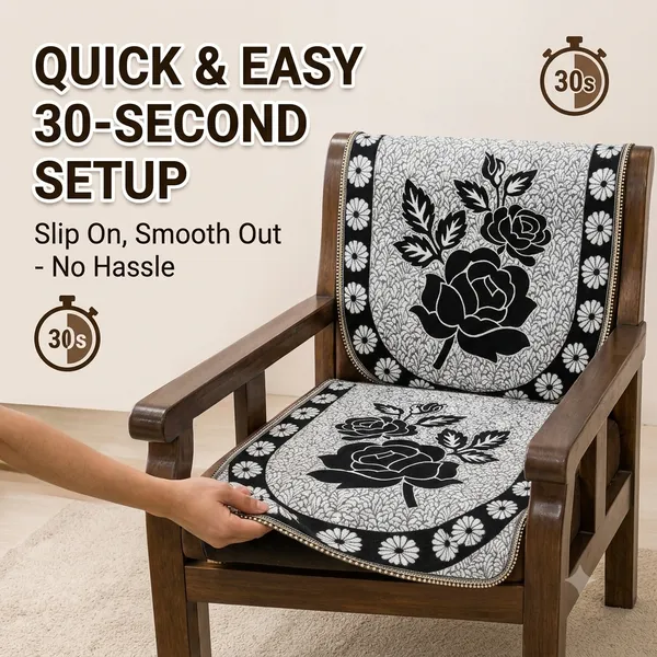 Samstyle_Black_Rose_Sofa_Cover_Pack_Of_5
