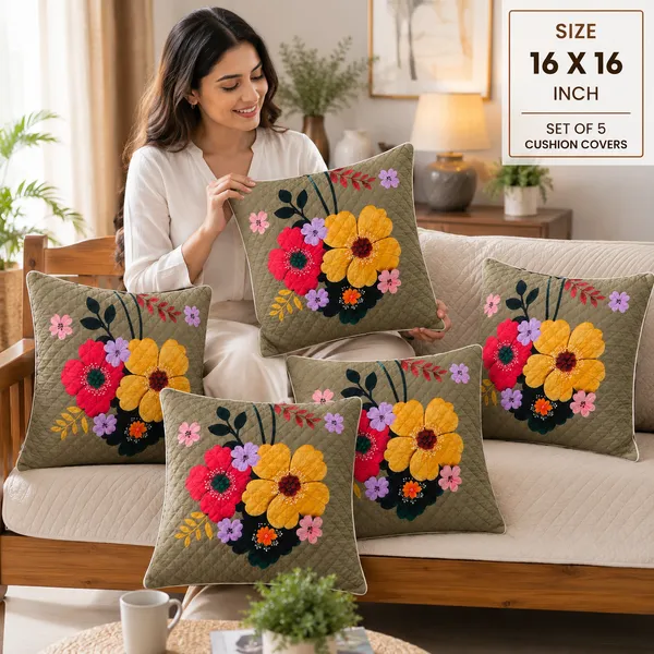 Samstyle_Bouquet_Cushion_Cover_Pack_Of_5