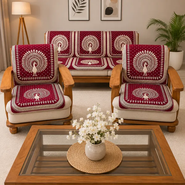 Samstyle_New_Peacock_Marron_Cover_Pack_Of_5