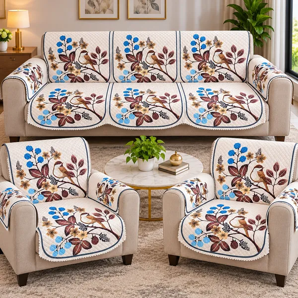 Premium_Bird_Pattern_Quilted_Sofa_Cover_Set_16_Pieces_for_5_Seater_Sofa_(3+1+1)_with_Handle_Covers_–_Floral_Printed_Sofa_Protector