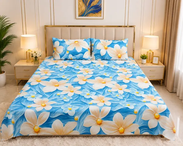 Premium_Floral_Double_Bedsheet_90x90_Inches_with_2_Matching_Pillow_Covers