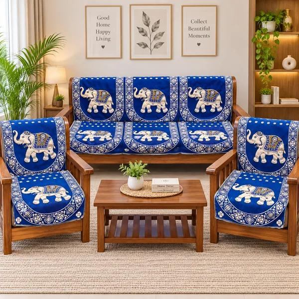 Samstyle_Blue_Elephant_Pattern_Cover_Pack_Of_5