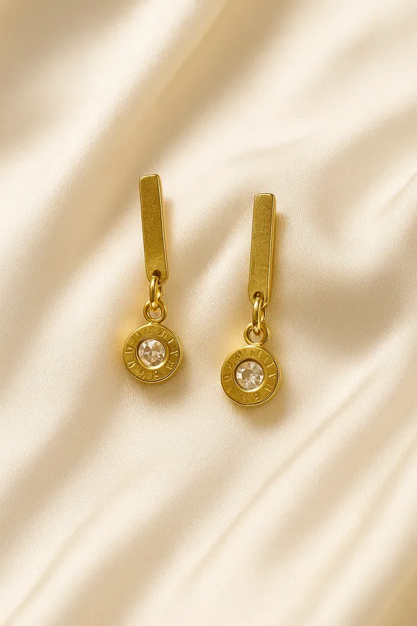 Gold_Tone_Crystal_Circle_Drop_Earrings_For_Women