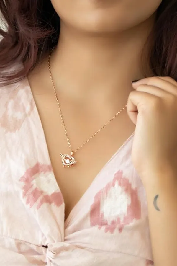 Rose_Gold_Tone_Evil_Eye_Pendant_Necklace_For_Women