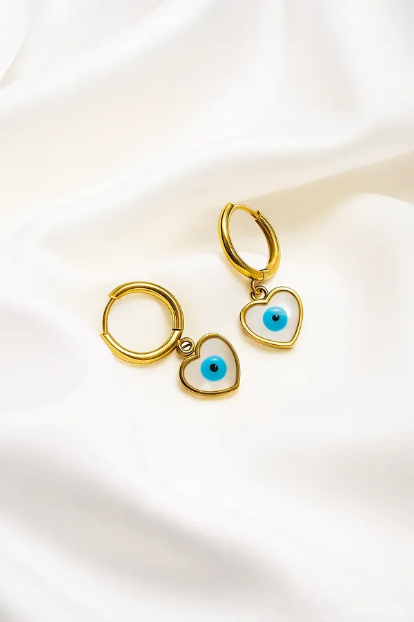 Gold_Tone_Heart_Evil_Eye_Charm_Hoop_Earrings_For_Women