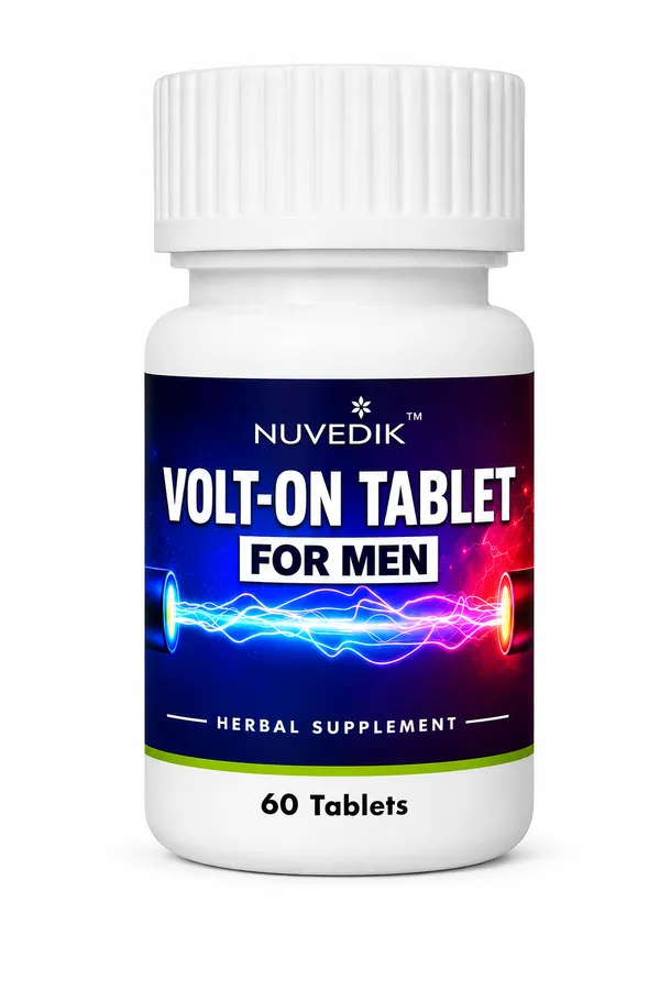 Nuvedik_Volt_On_Gokhru_Talmakhana_Ayurvedic_Herbal_Tablets_For_Men