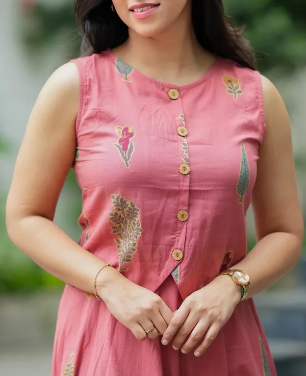 Rose_Pink_Botanical_Print_Peplum_Co-Ord_Set