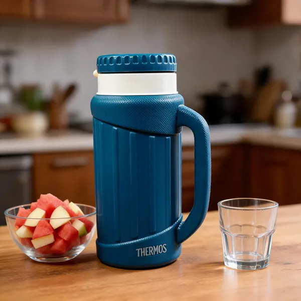 Blue_Plastic_And_Steel_Thermos_For_Home