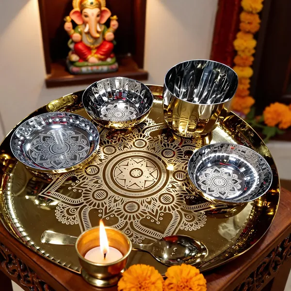 brass_polish_thali_set