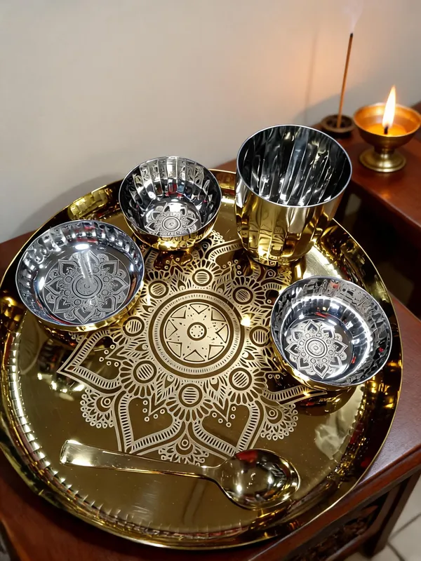 brass_polish_thali_set