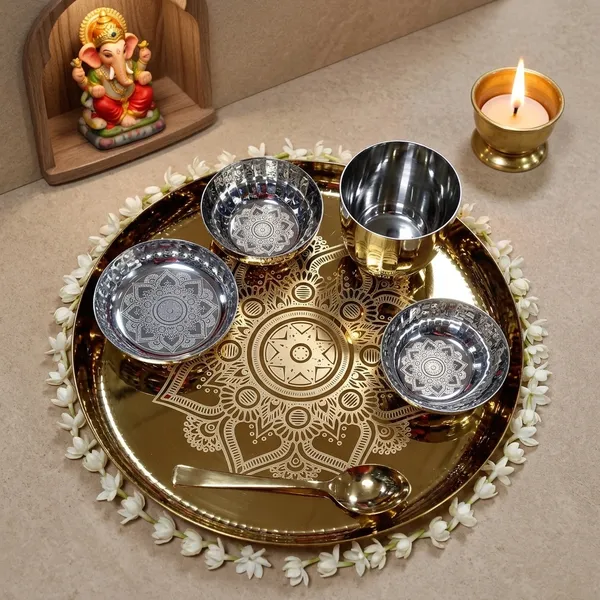 brass_polish_thali_set