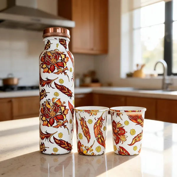 Multicolor_Copper_Water_Bottle_&_Glass_Set_For_Home