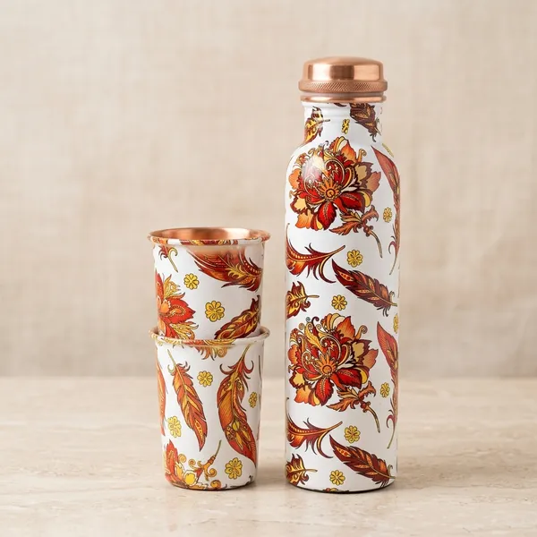 Multicolor_Copper_Water_Bottle_&_Glass_Set_For_Home
