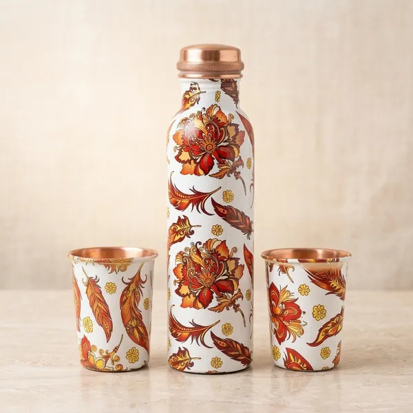 Multicolor_Copper_Water_Bottle_&_Glass_Set_For_Home