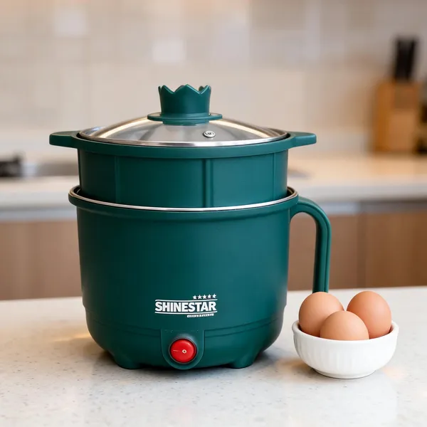 multi_Kettle&_plastic_steamer__For_Home