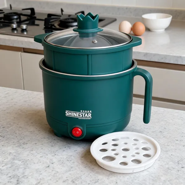 multi_Kettle&_plastic_steamer__For_Home