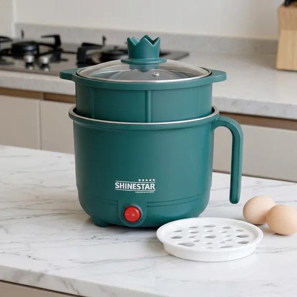 multi_Kettle&_plastic_steamer__For_Home