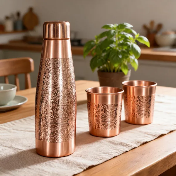 Copper_Bottle_&_Glass_Set_For_Home