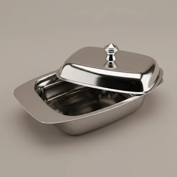 Silver_Stainless_Steel_Butter_Dish_For_Home
