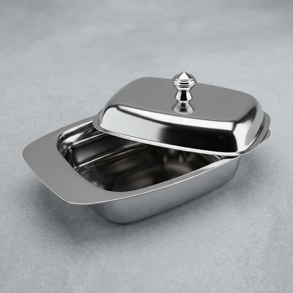Silver_Stainless_Steel_Butter_Dish_For_Home