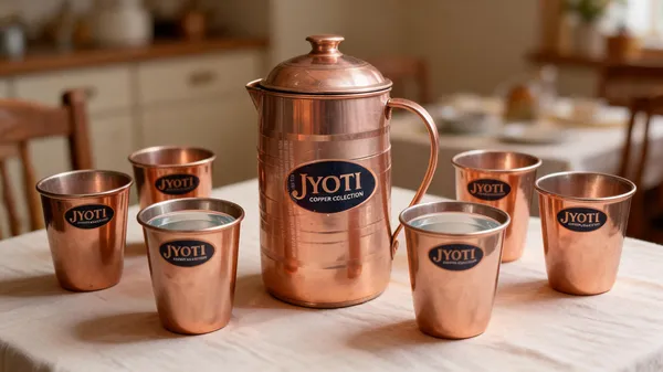 copper_Jug_&_Glass_Set_For_Home