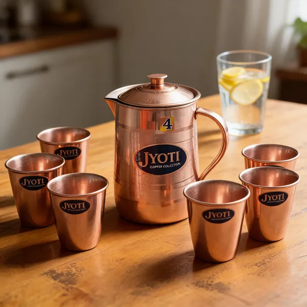 copper_Jug_&_Glass_Set_For_Home