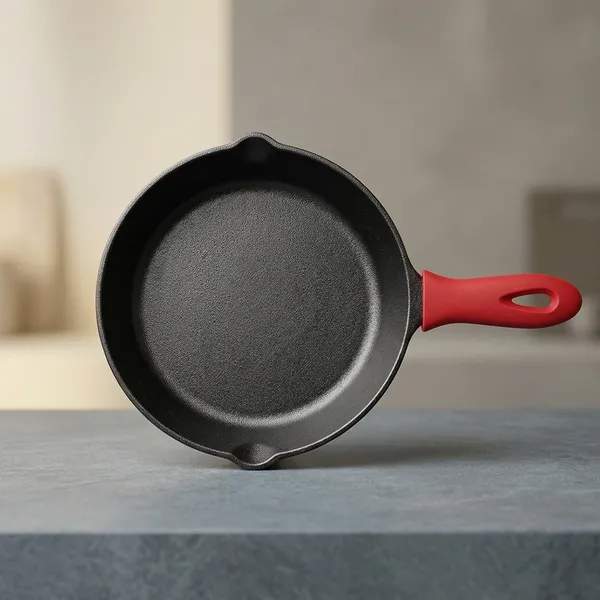 Black_Cast_Iron_Frying_Pan_For_Home