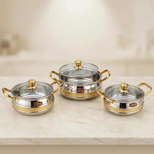 Steel__3_pc_handi_set_with_brass__design