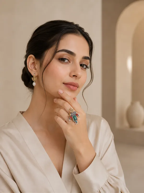 Multicolour_Metal_Ring_For_Women