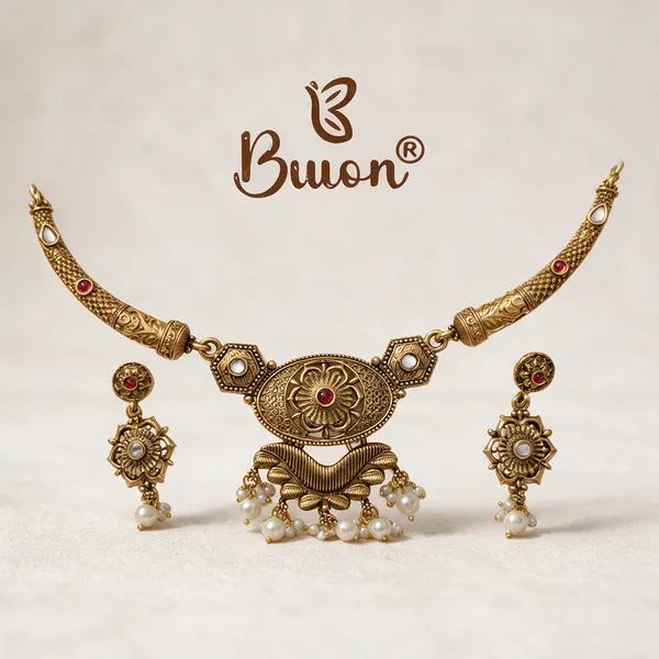 Gold_Metal_Choker_For_Women