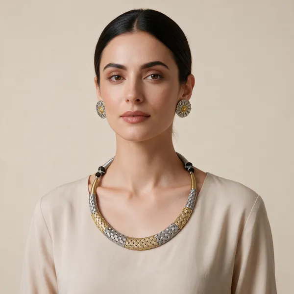 Multicolour_Metal_Choker_For_Women