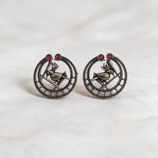 Silver_Metal_Earring_For_Women_Pack_Of_2